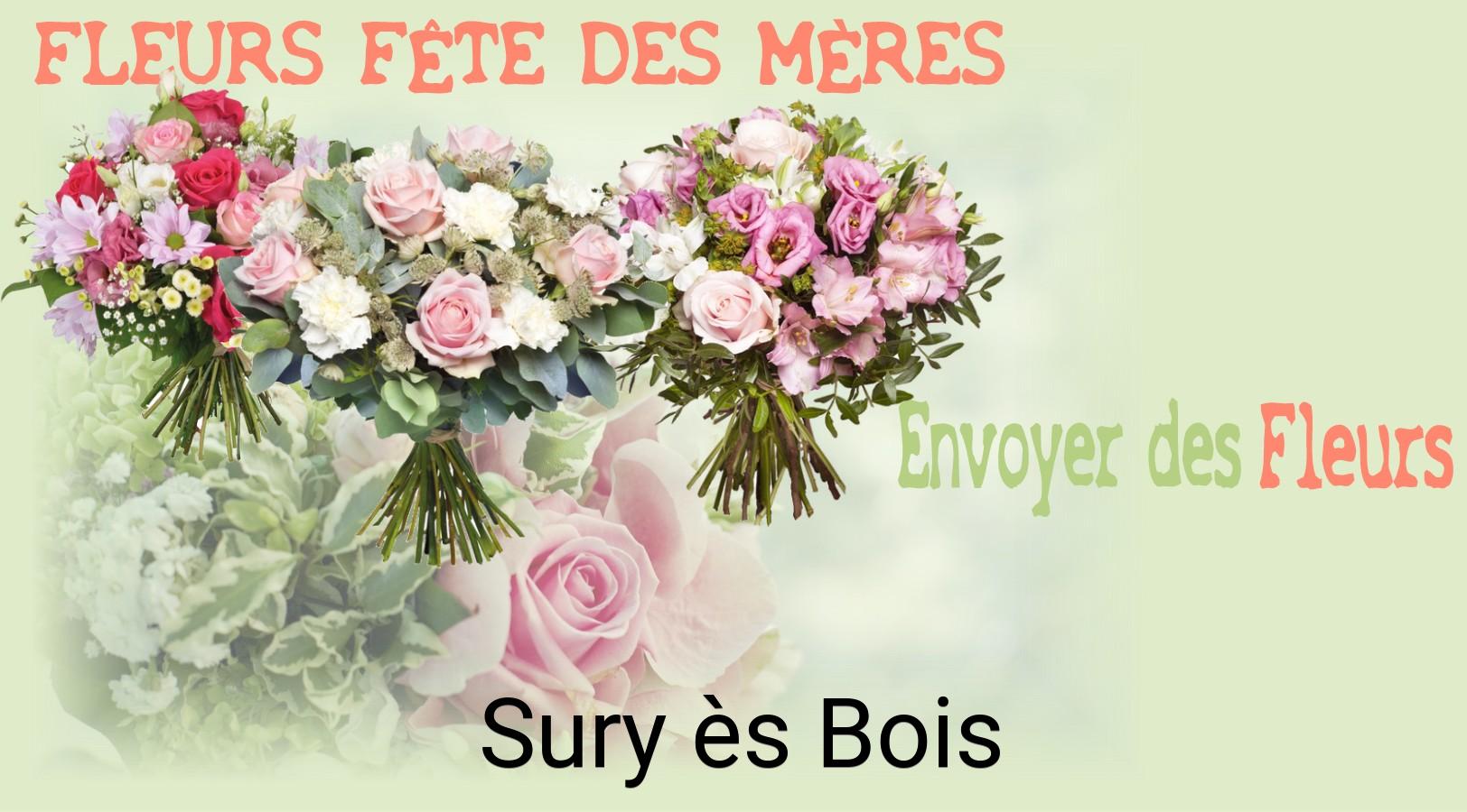 Bouquet de Fête des Mères livré à Sury-ès-Bois